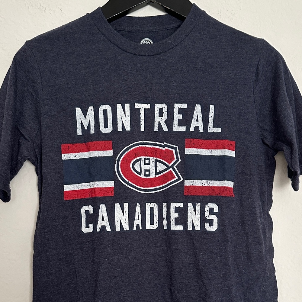 Vintage Montreal Canadiens Navy T-Shirt